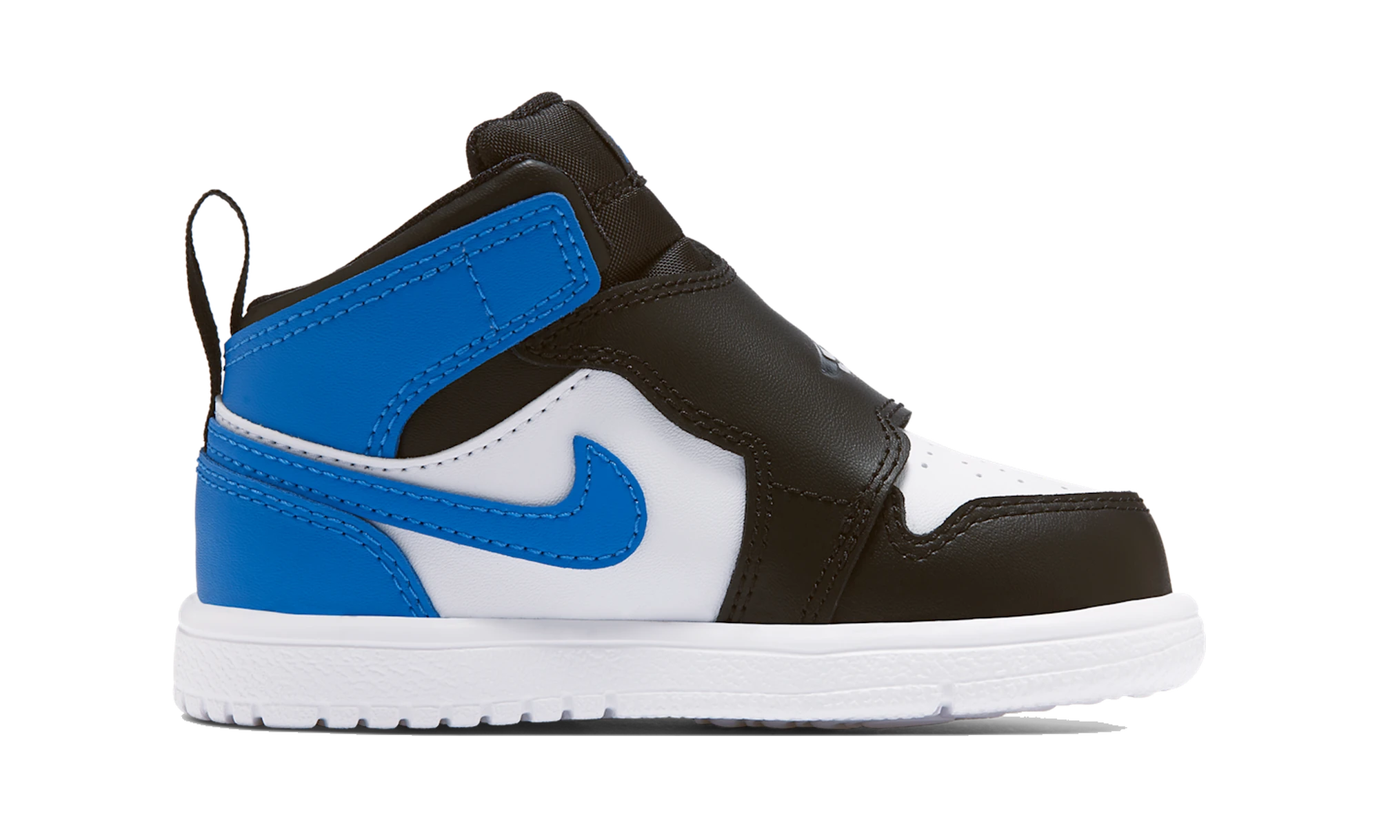 Sky Air Jordan 1 Baby and Toddler Shoe White/Black/Sport Blue