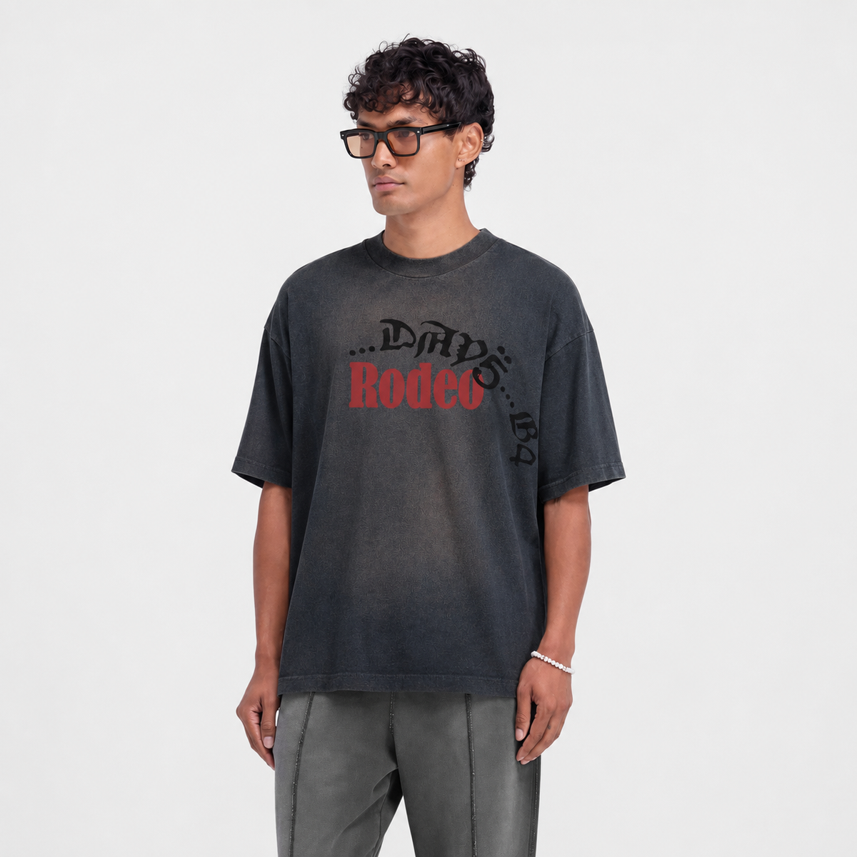 Cactus Jack by Travis Scott x Sp5der Days Before Rodeo T-Shirt I Indigo