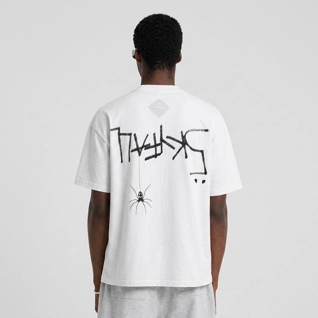 Cactus Jack by Travis Scott x Sp5der Days Before Rodeo T-Shirt II White