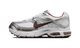 Nike Air Max Moto 2K shoes with reflective accents White/Metallic Silver/Black/Tattoo