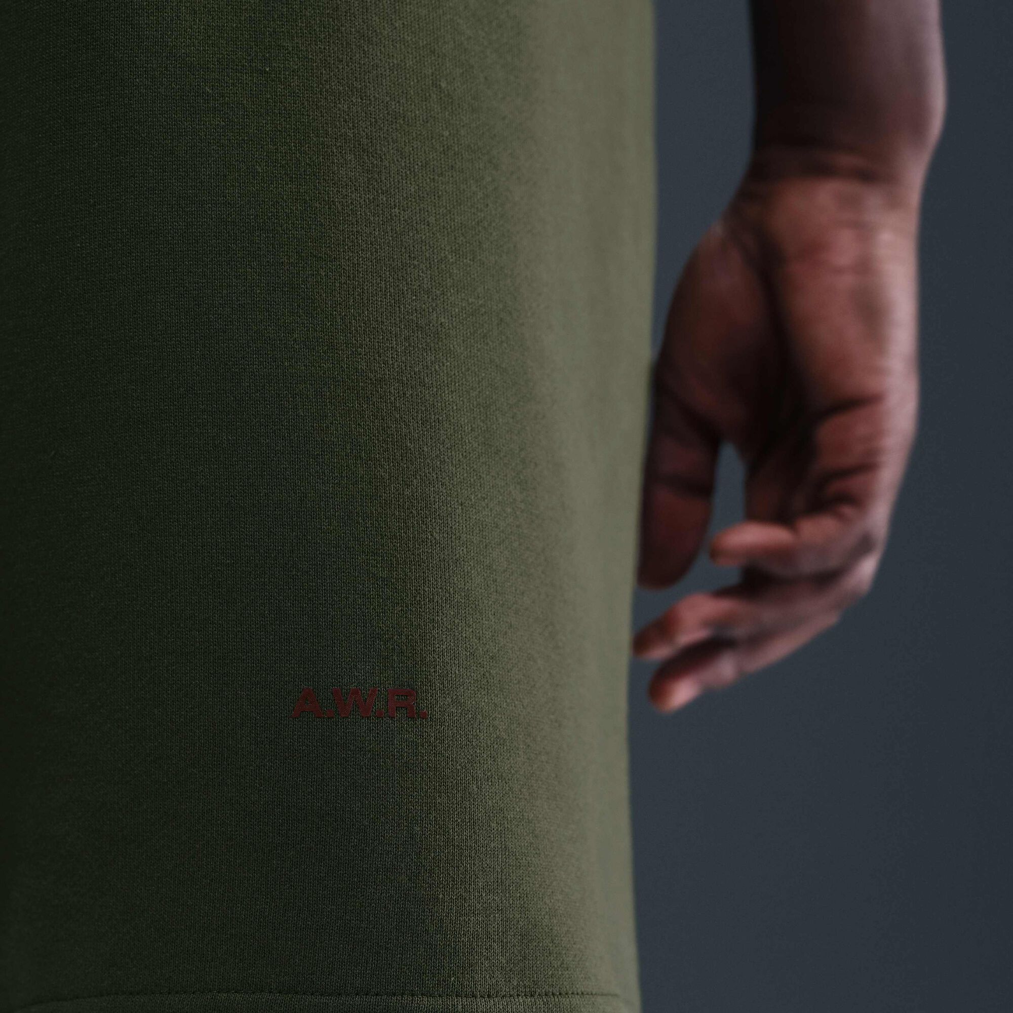 NOCTA Cardinal Fleece Shorts Cargo Khaki/Team Red