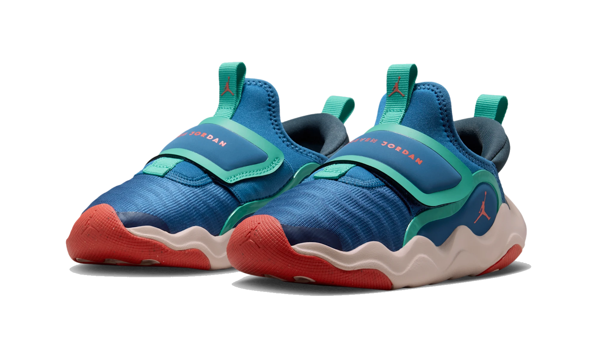 Air Jordan 23/7.2 EasyOn True Blue/Blue Fox/Kinetic Green/Track Red