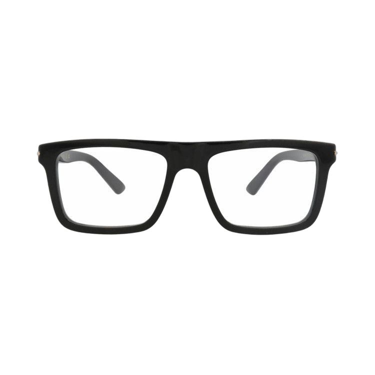 Gucci Square-Frame Recycled Acetate Optical Frames Black Black Transparent (GG1504O-30014785-001)