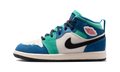 Air Jordan 1 Mid SE Chalk/True Blue/Kinetic Green/University Red