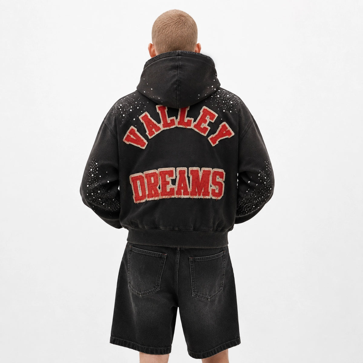 Vale Forever Pluto Custered Zip Up Black