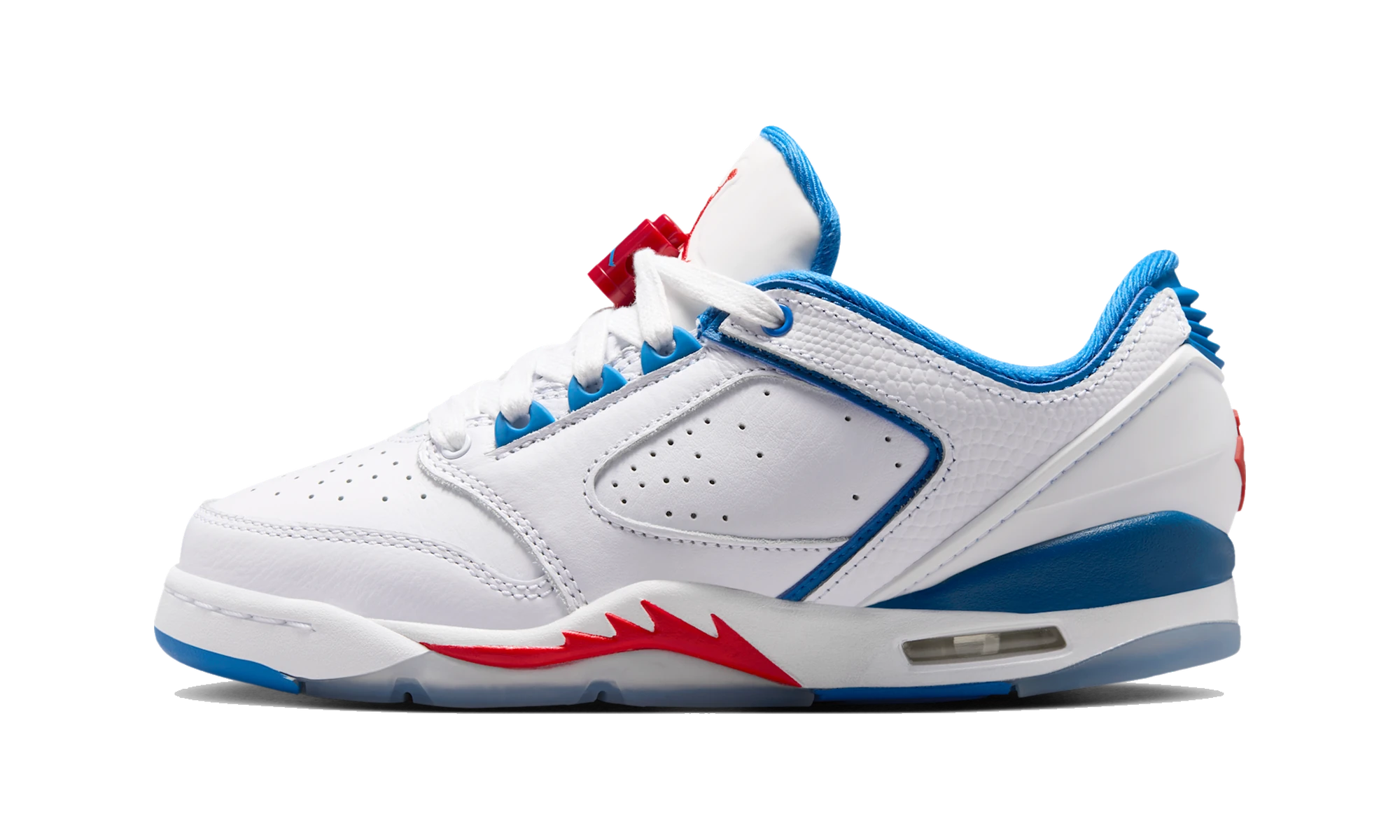 Air Jordan Sixty Plus Low White/True Blue/Varsity Red