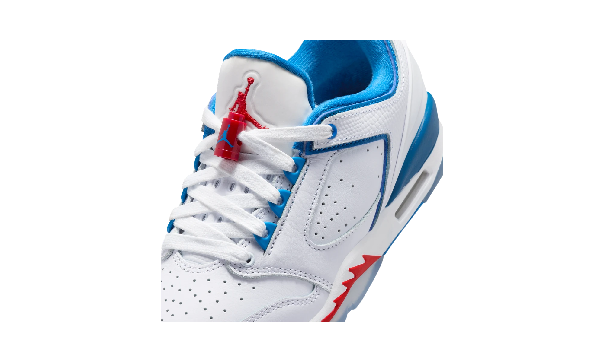 Air Jordan Sixty Plus Low White/True Blue/Varsity Red