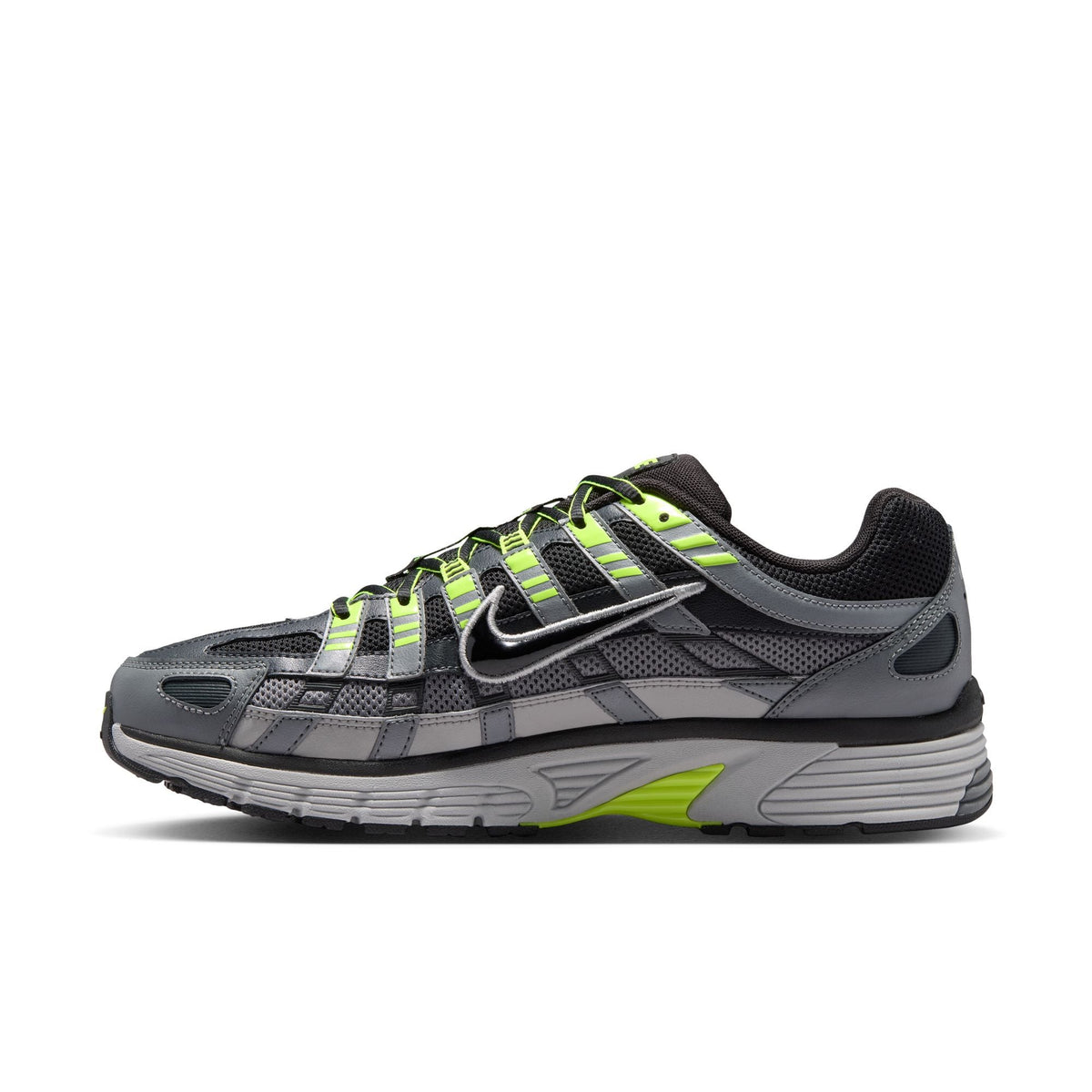 Nike P-6000 Dark Smoke Grey/Black/Light Smoke Grey/Volt