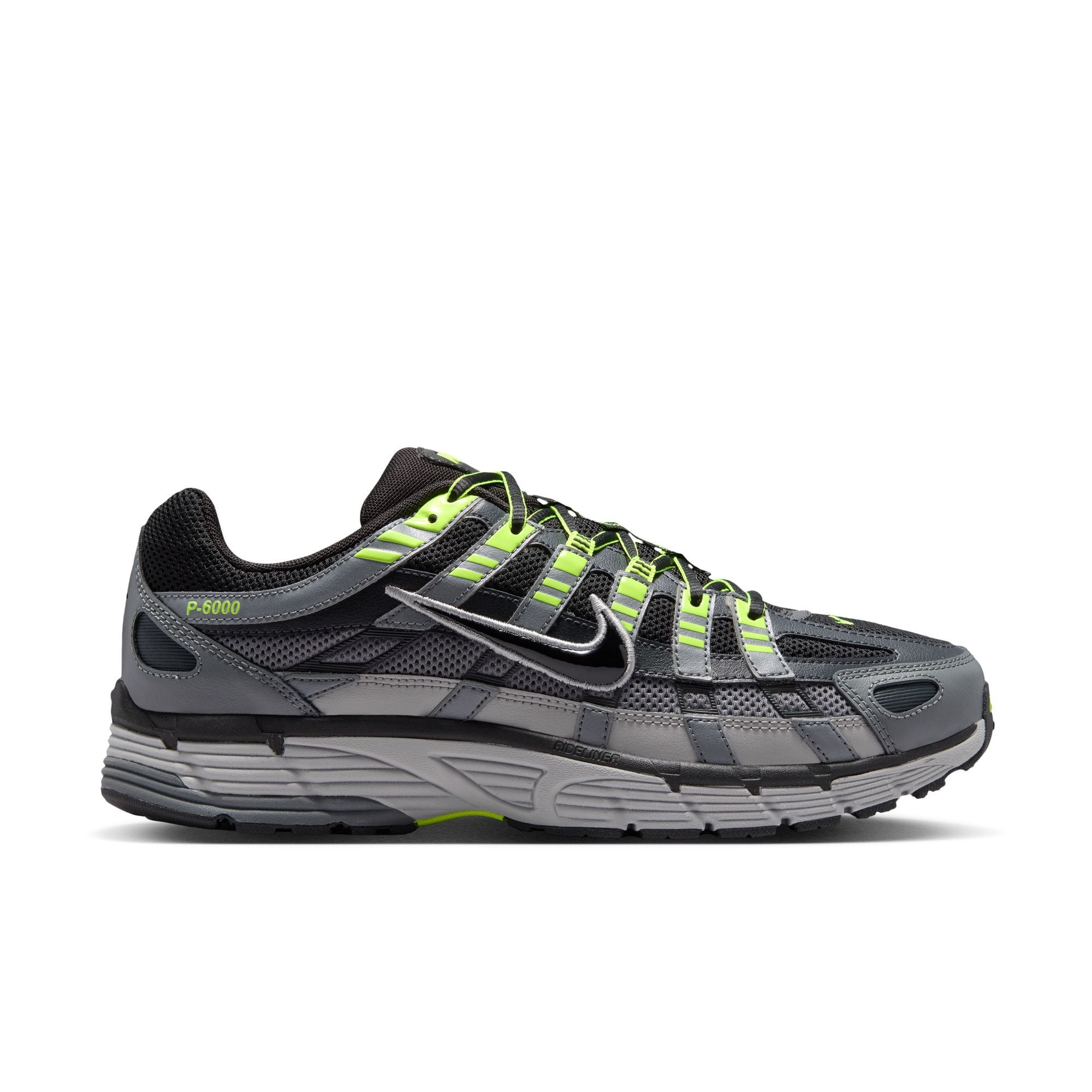 Nike P-6000 Dark Smoke Grey/Black/Light Smoke Grey/Volt