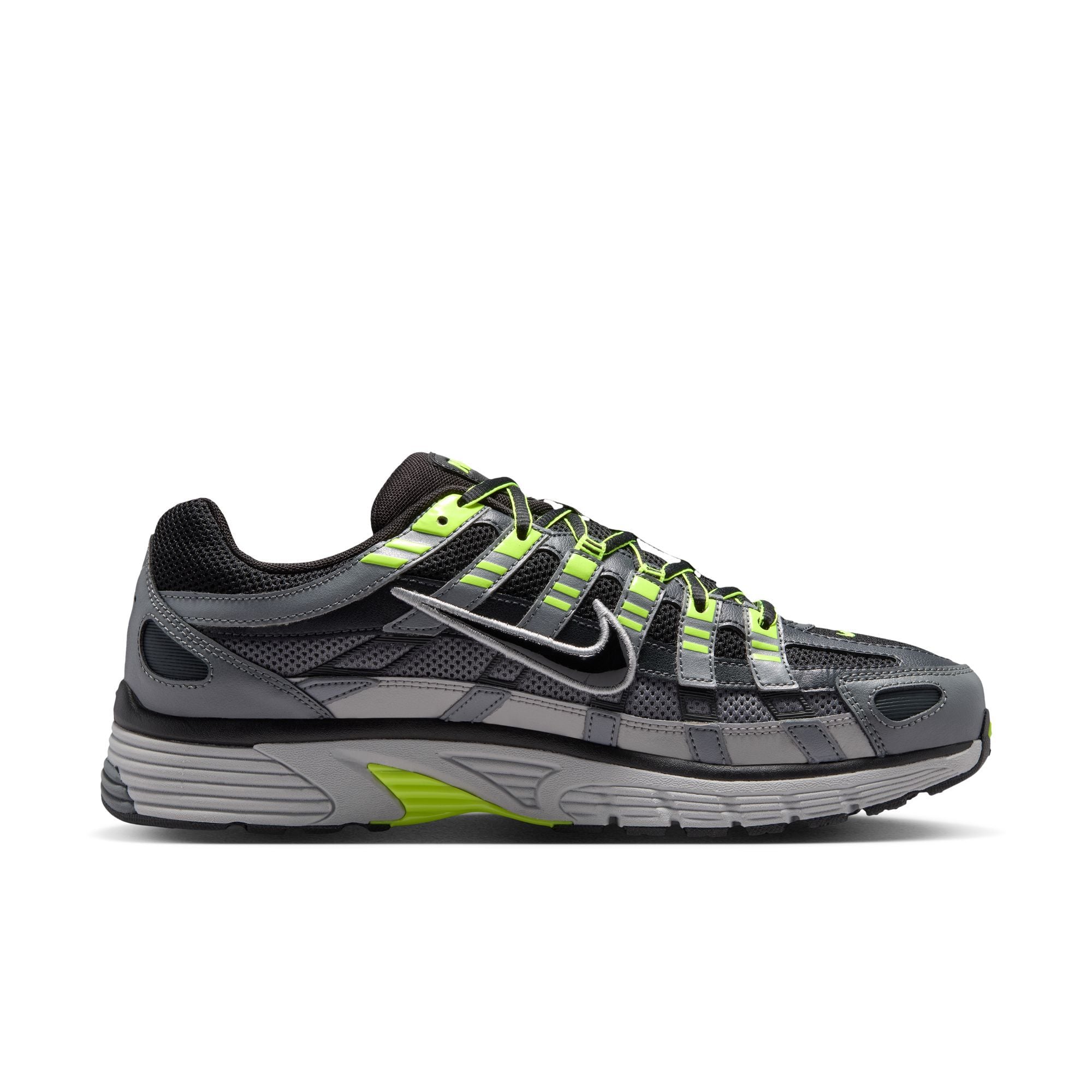 Nike P-6000 Dark Smoke Grey/Black/Light Smoke Grey/Volt