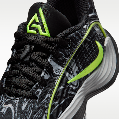 Giannis Immortality 5 Basketball Shoes Black/Light Smoke Grey/Volt