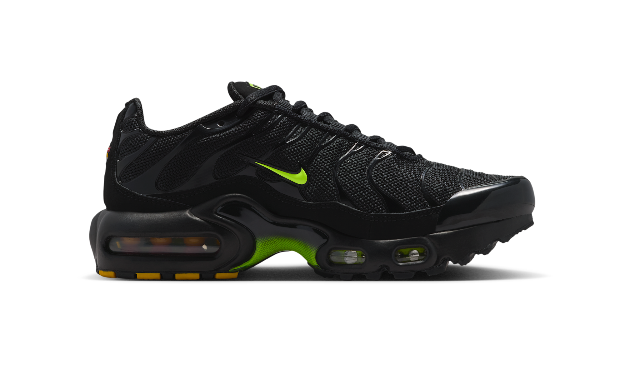 Nike Air Max Plus Black/Black/Volt Ice