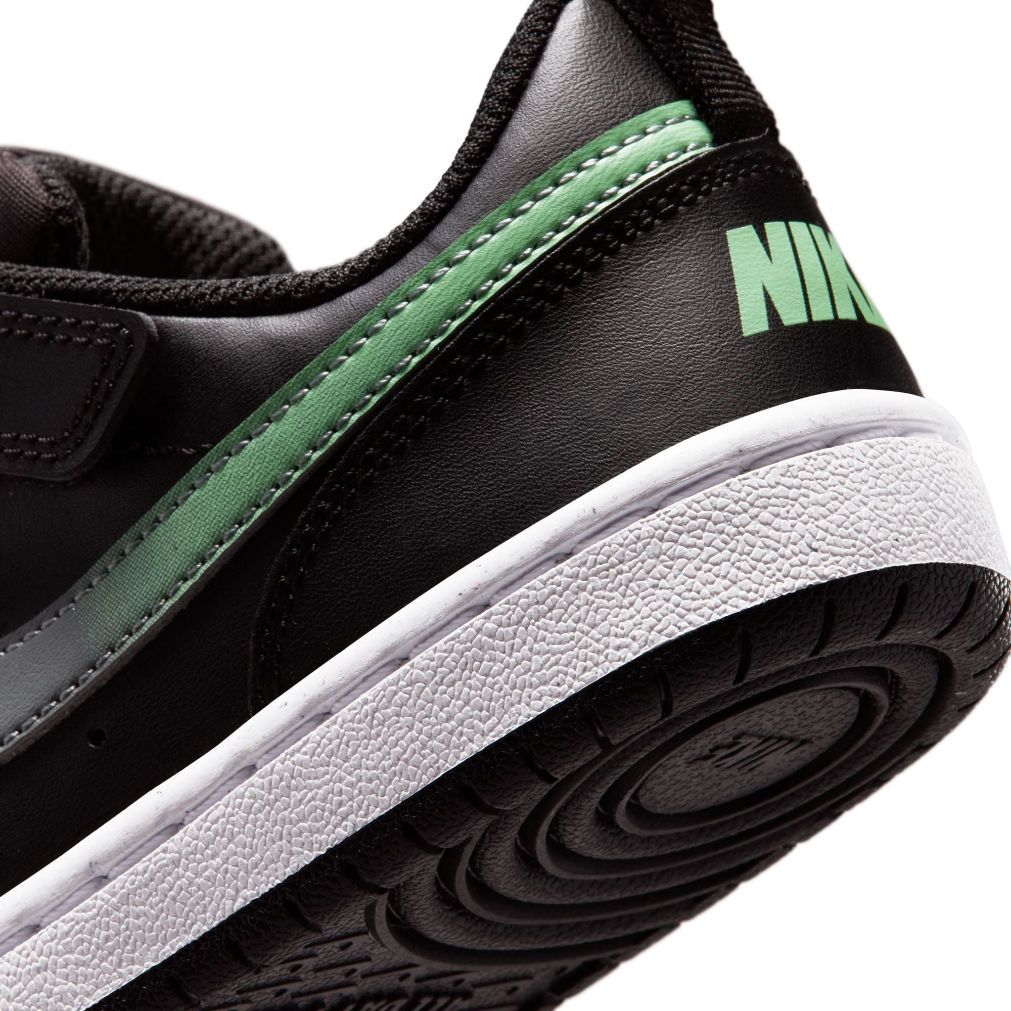 Nike Court Borough Low Black/Illusion Green/Smoke Grey/White