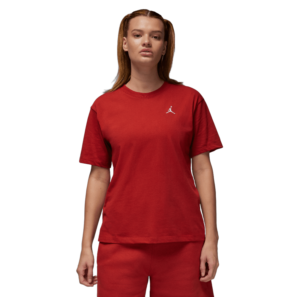 Air Jordan Essentials Women's Top Dune Red/White