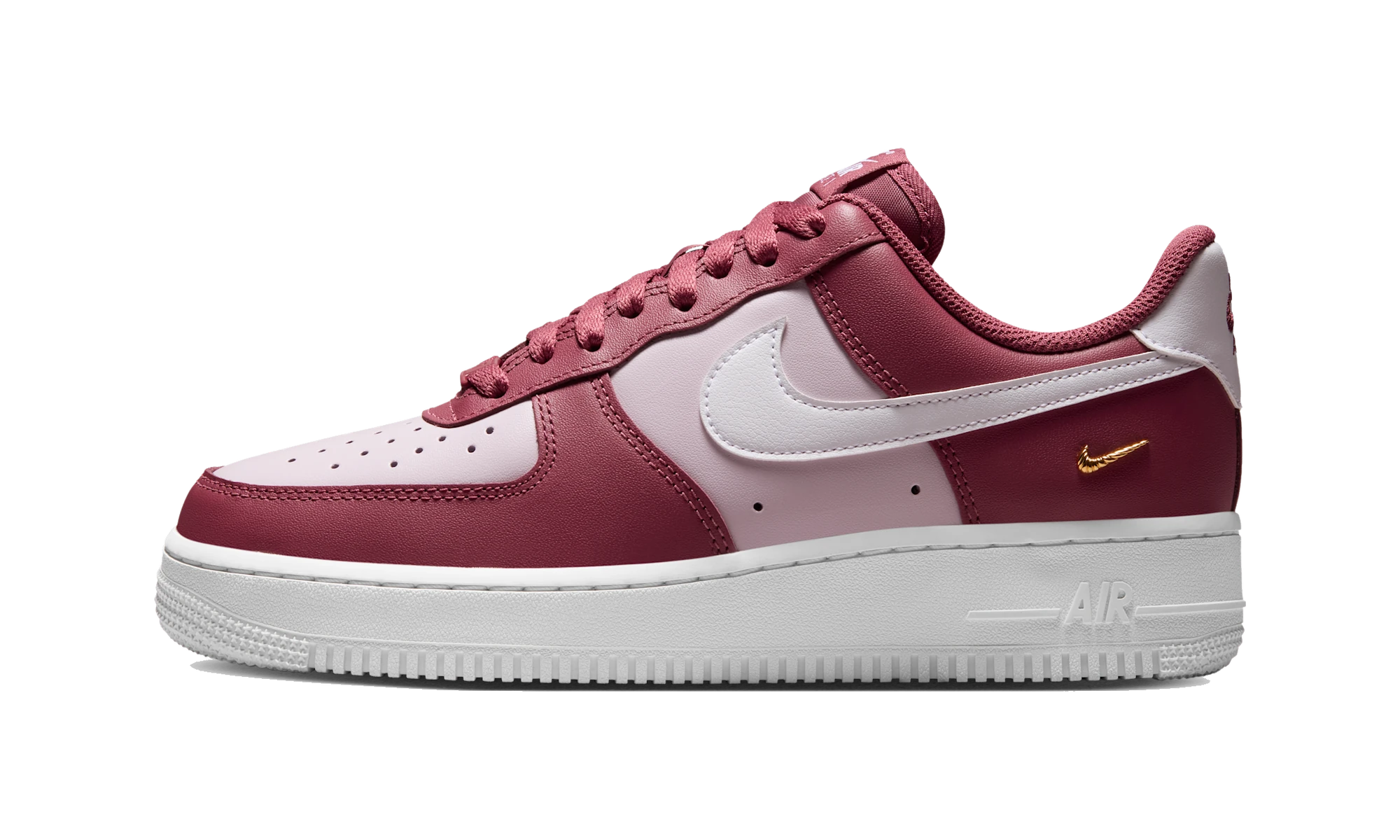 Nike Air Force 1 '07  Pink Smoke/Bleached Lilac/Metallic Gold/White