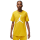 Air Jordan Jumpman Men's T-Shirt Yellow Ochre/White