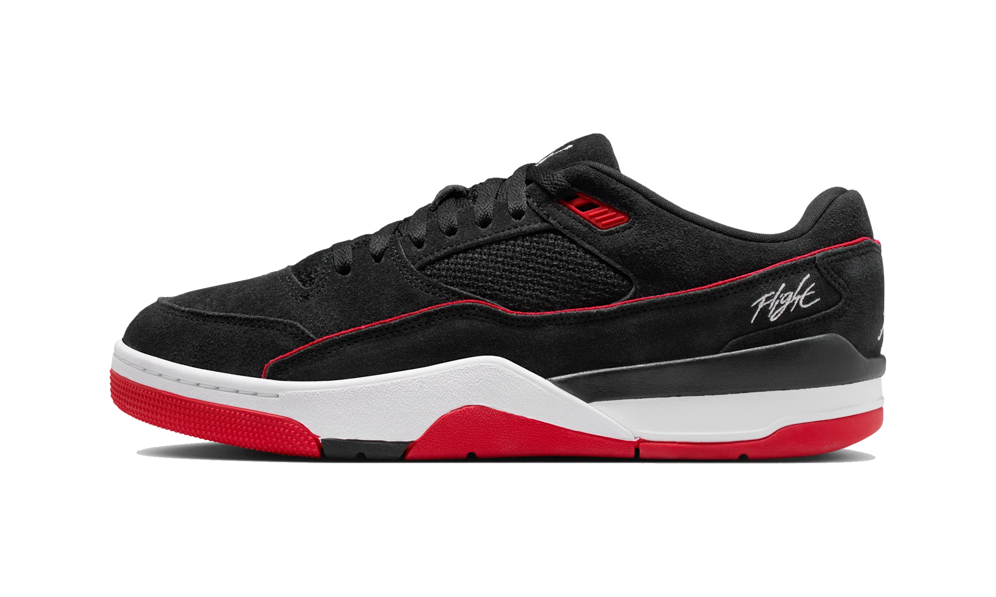 Air Jordan Flight Court Black/University Red/White