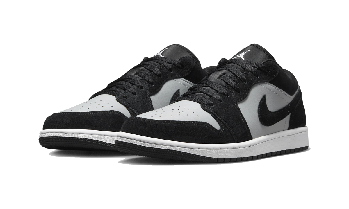Air Jordan 1 Low Black/Light Smoke Grey/White
