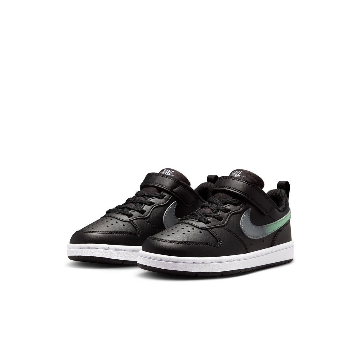 Nike Court Borough Low Black/Illusion Green/Smoke Grey/White