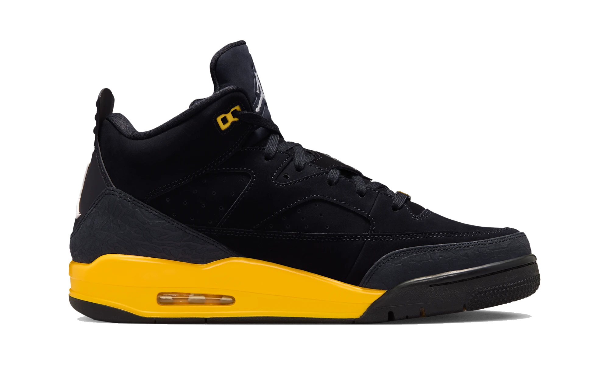 Air Jordan Son of Mars Low Black/Tour Yellow/Dark Smoke Grey/White