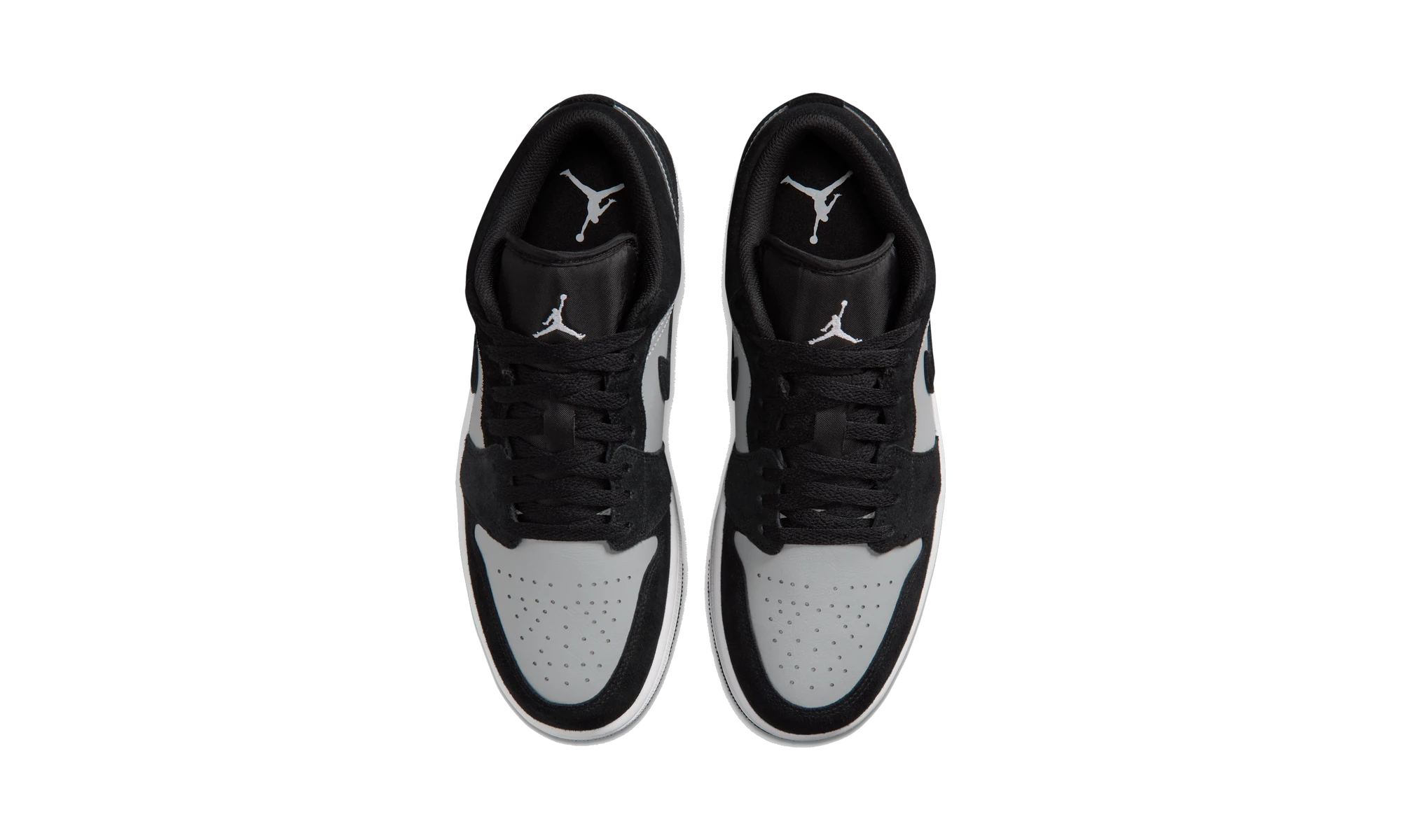 Air Jordan 1 Low Black/Light Smoke Grey/White