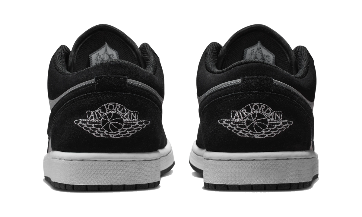 Air Jordan 1 Low Black/Light Smoke Grey/White