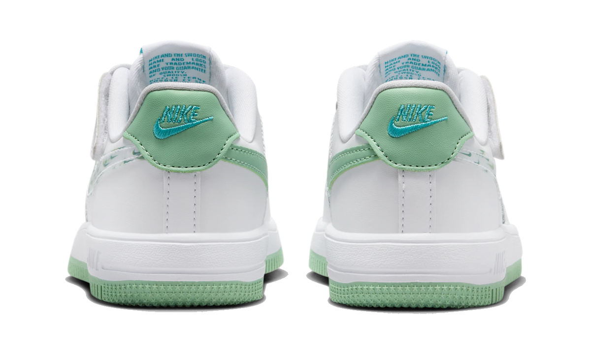 Nike Force 1 Low EasyOn White/White/Enamel Green/White