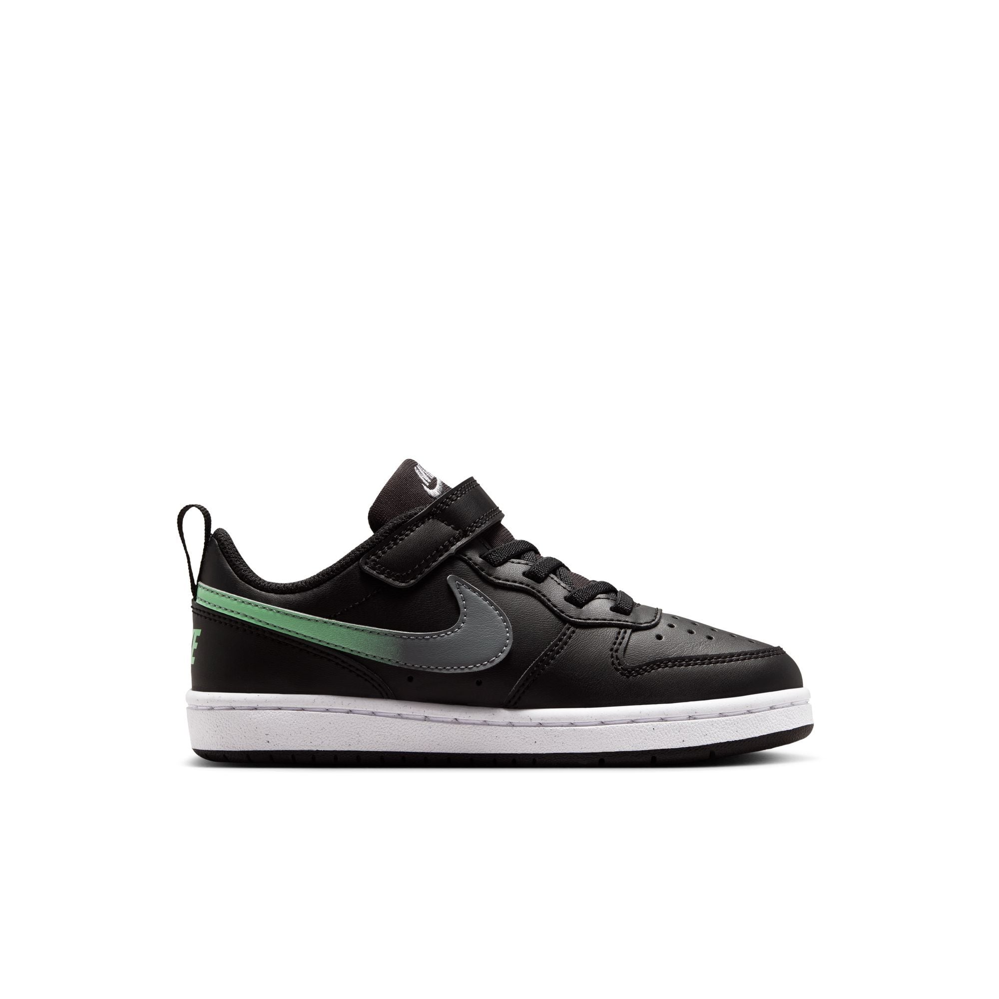 Nike Court Borough Low Black/Illusion Green/Smoke Grey/White