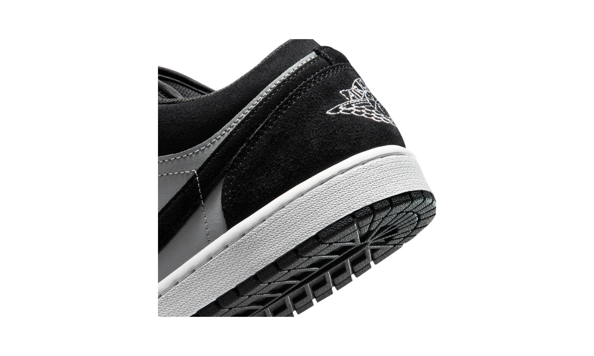 Air Jordan 1 Low Black/Light Smoke Grey/White