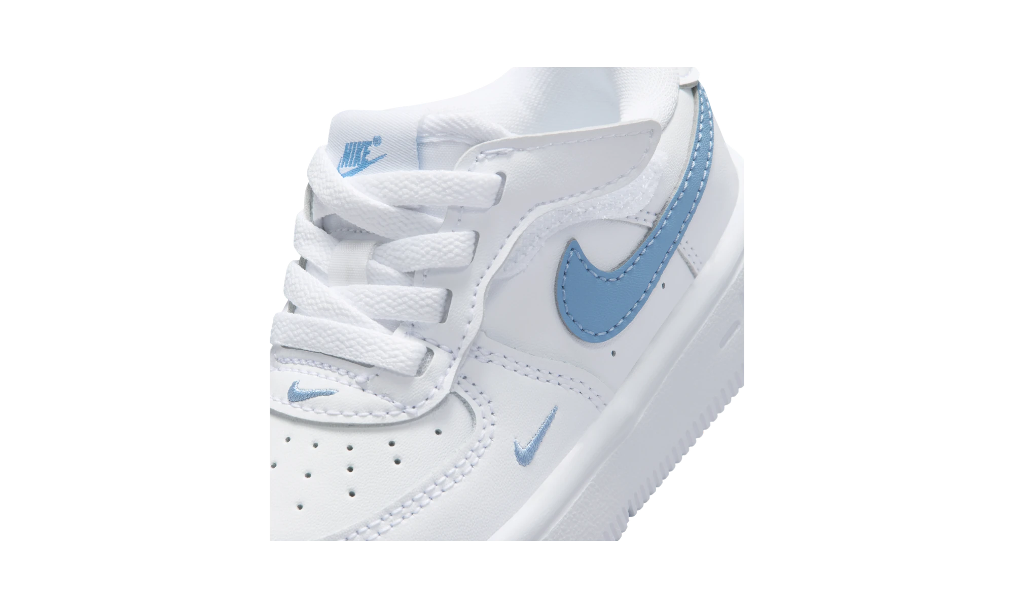 Nike Force 1 Low EasyOn White/Work Blue