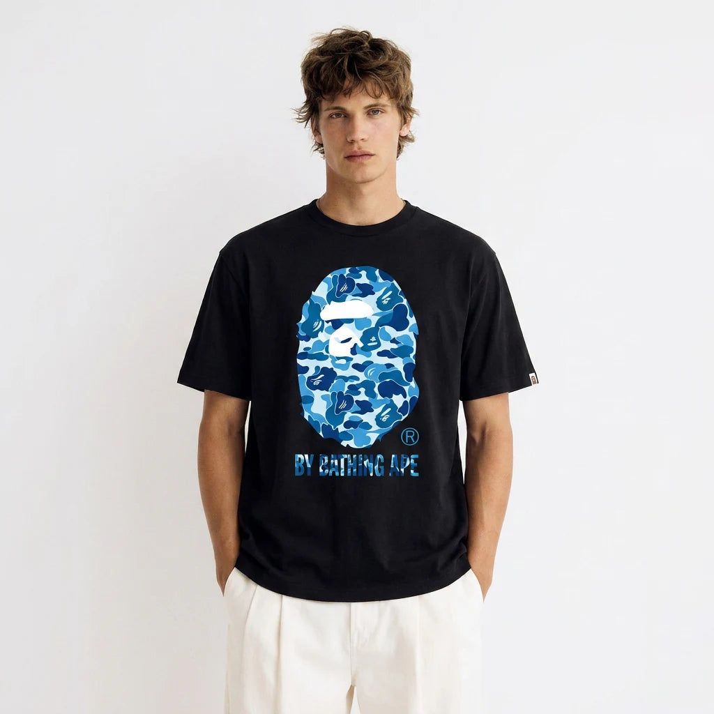 BAPE ABC Camo T-Shirt Black Blue