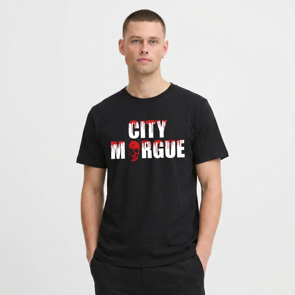 City Morgue x Vlone Drip T-Shirt Black
