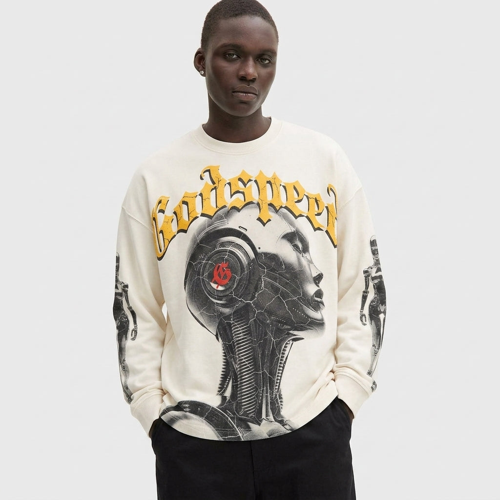 Godspeed Limited Art Pieces Alexa L/S T-Shirt Bone