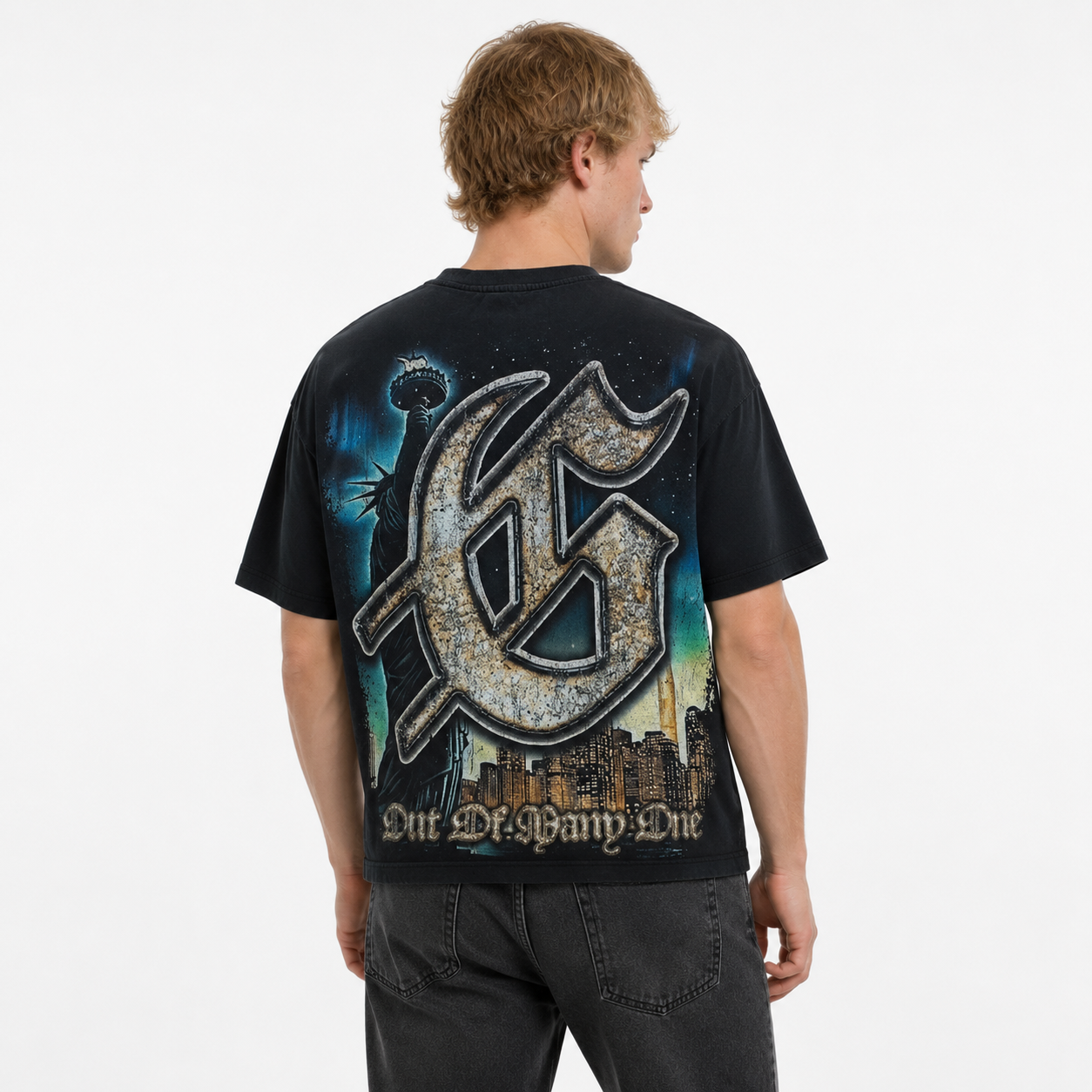 Godspeed Sightseeing T-shirt Black Wash
