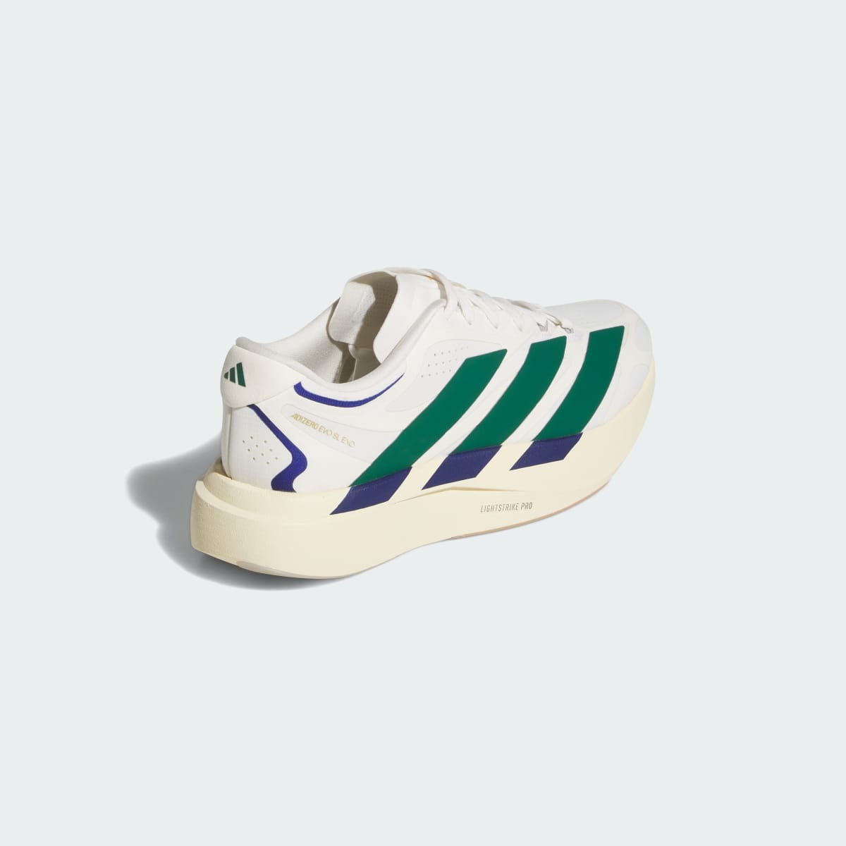 Adidas Adizero Evo SL EXO Suede White Collegiate Green Cream