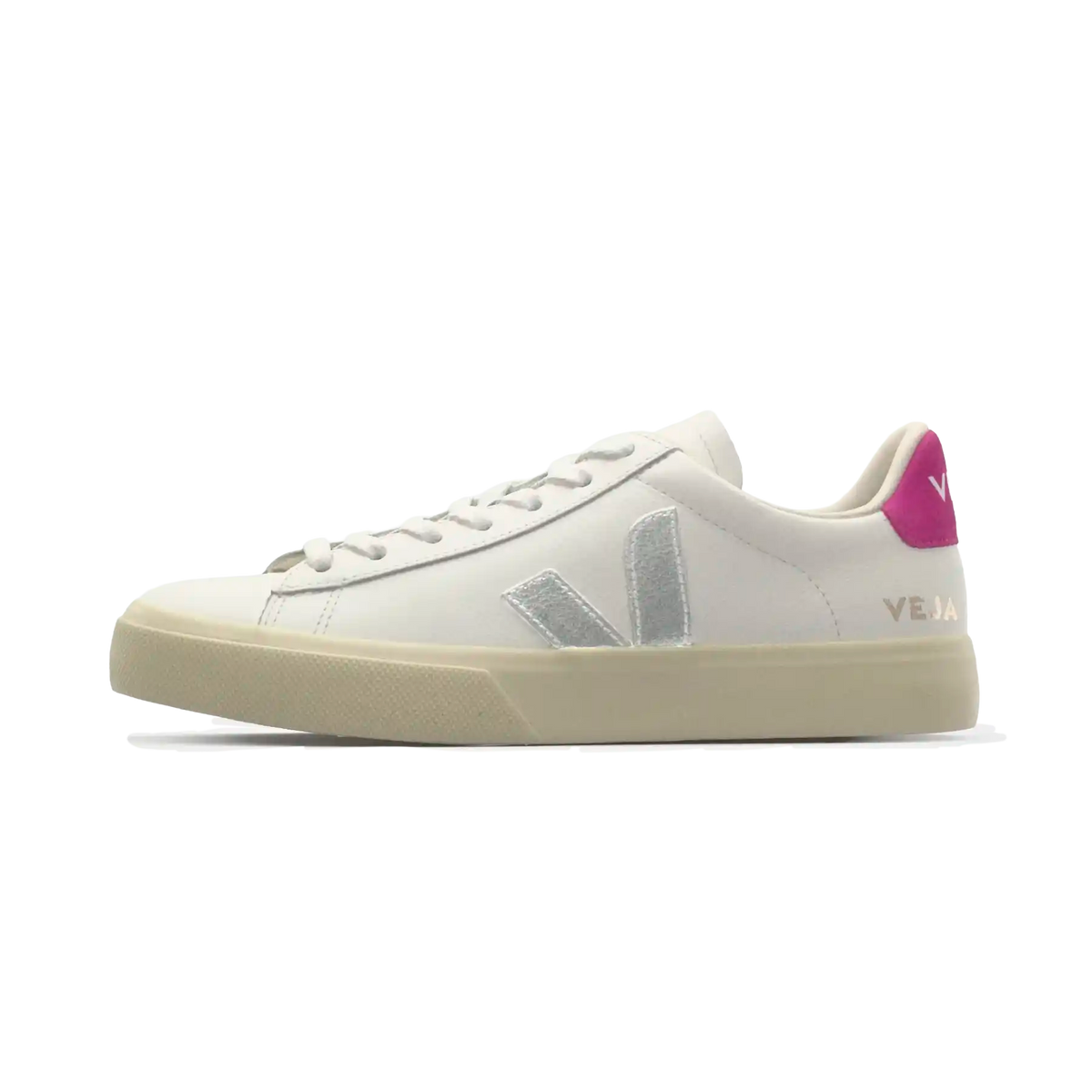 Veja Campo Chromefree White Silver Ultraviolet