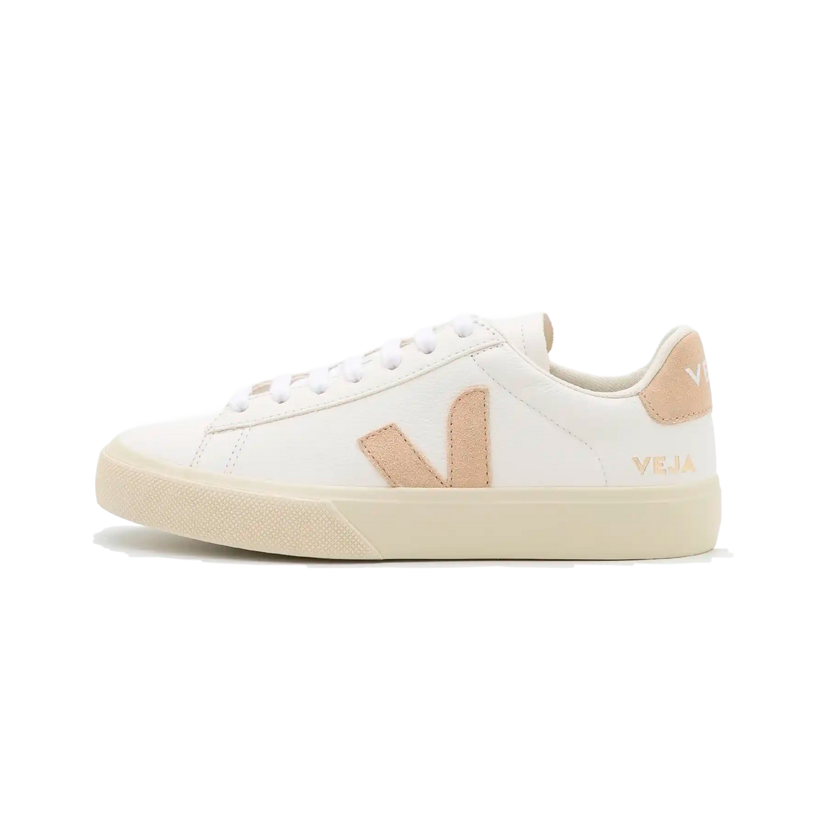 Veja Campo Low Leather Extra White Almond