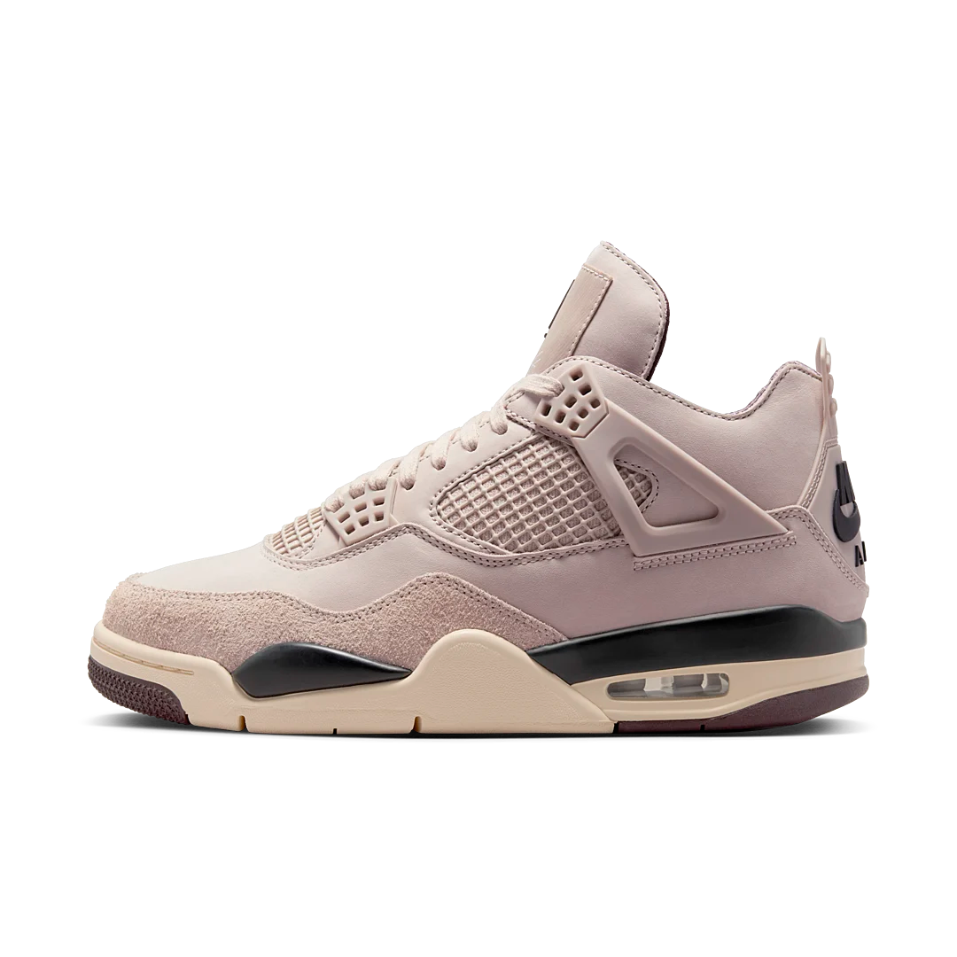 Air Jordan 4 Retro OG SP A Ma Maniére While You Were Sleeping, Fossil Stone/Metallic Pewter/Burgundy Crush (FZ4810-200)