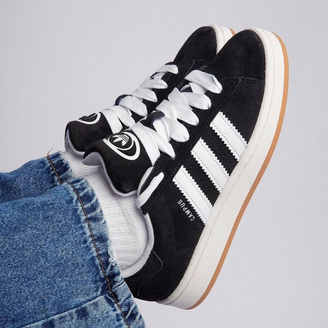 Adidas Campus 00s Core Black, Core Black/Footwear White/Off White (HQ8708 / HQ6638)