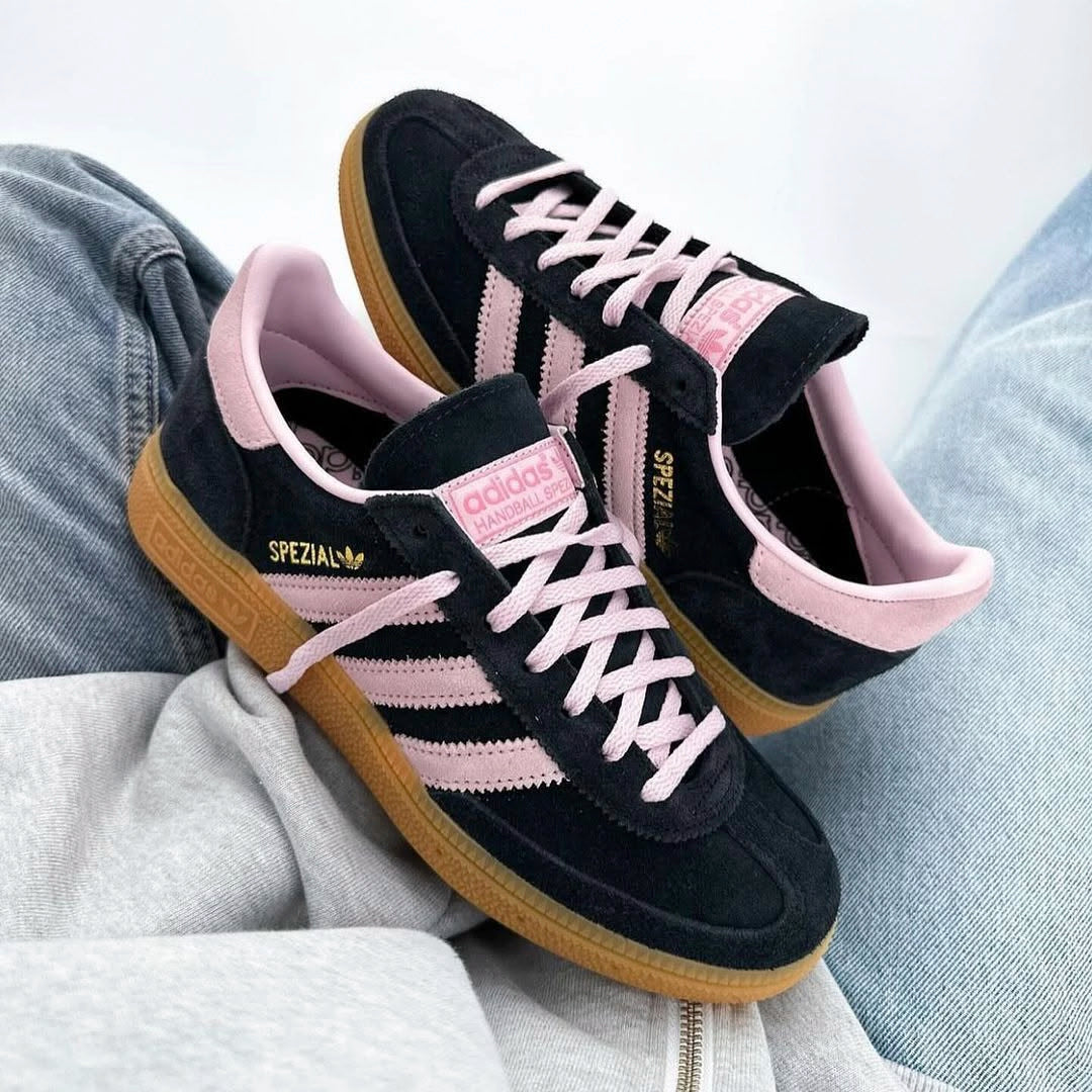 Adidas Handball Spezial Core Black Clear Pink Gum, Core Black/Clear Pink/Gum (IE5897)