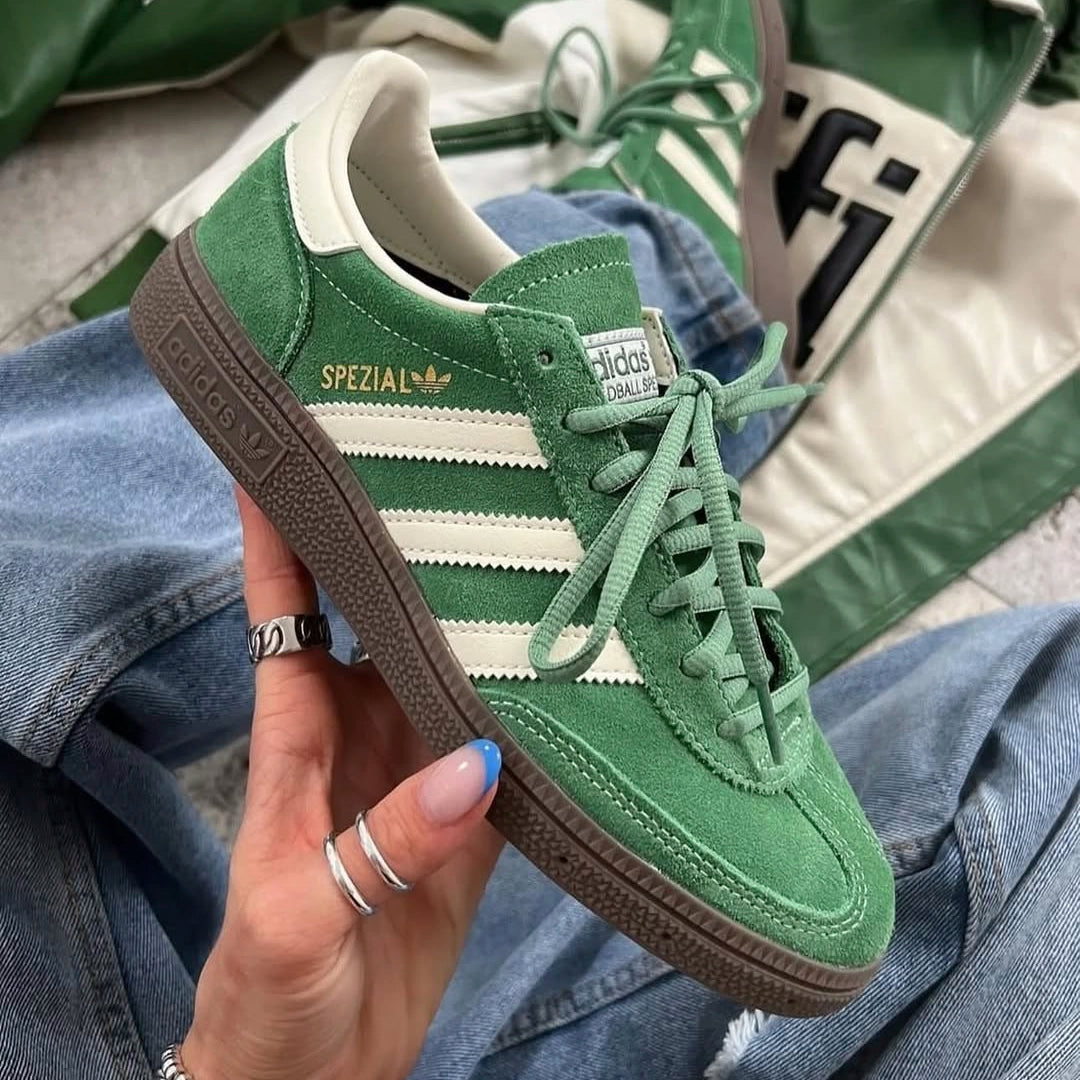 Adidas Handball Spezial Preloved Green, Preloved Green/Cream White/Crystal White (IG6192)