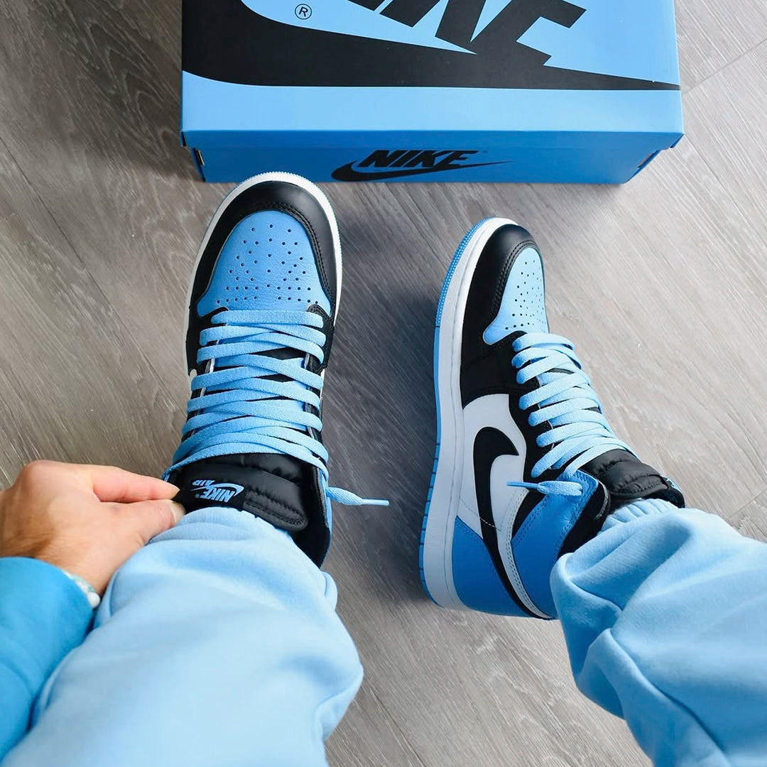 Air Jordan 1 Retro High OG UNC Toe, University Blue/Black/White (DZ5485-400 / FD1437-400)