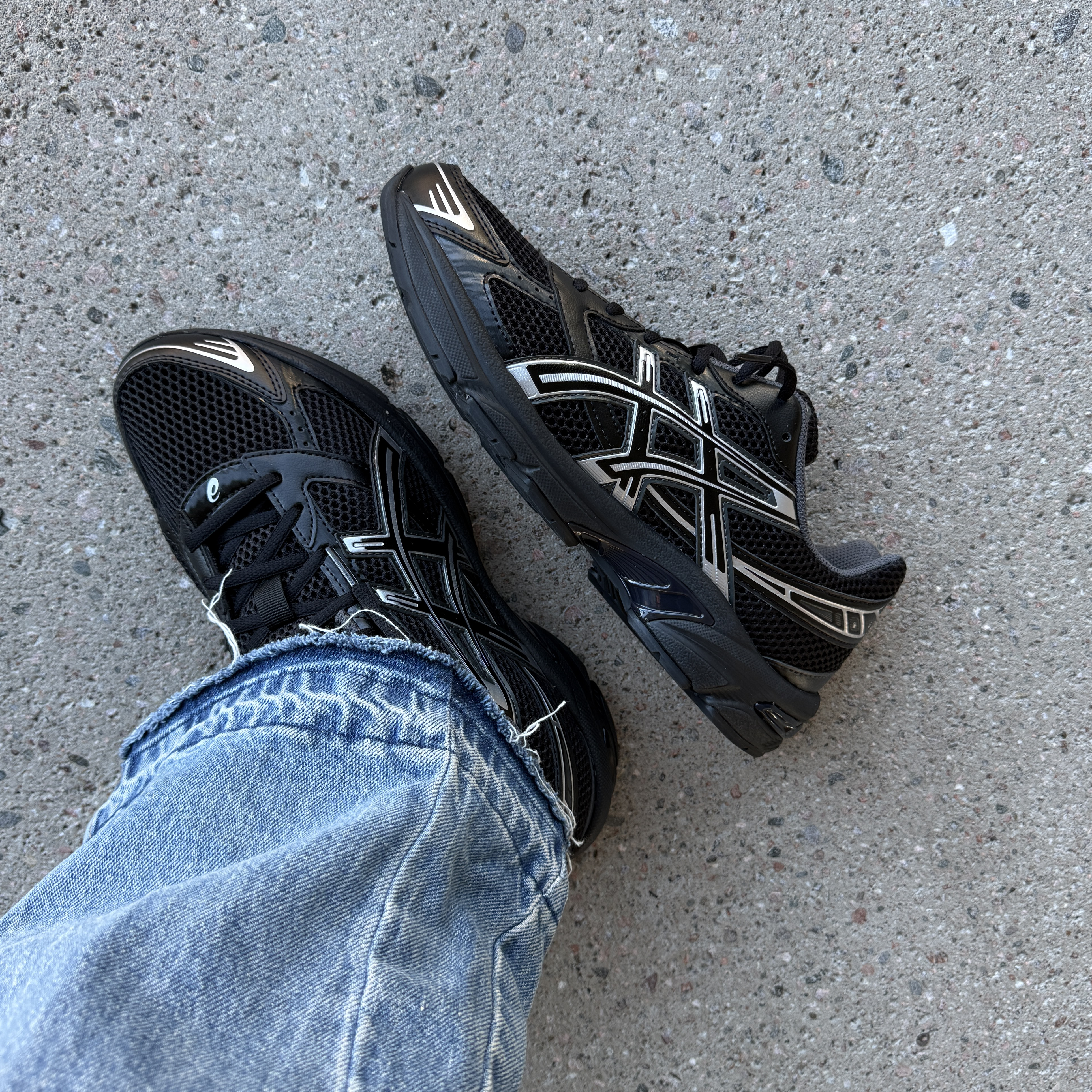 ASICS Gel-1130 Black Pure Silver