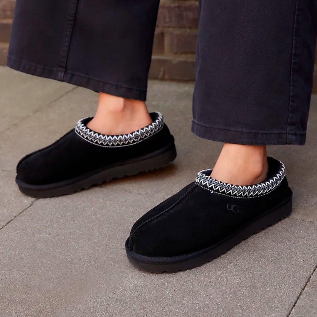 UGG Tasman Slipper Black, Black (5950-BLK / 5955-BLK / 1174671-BLK)