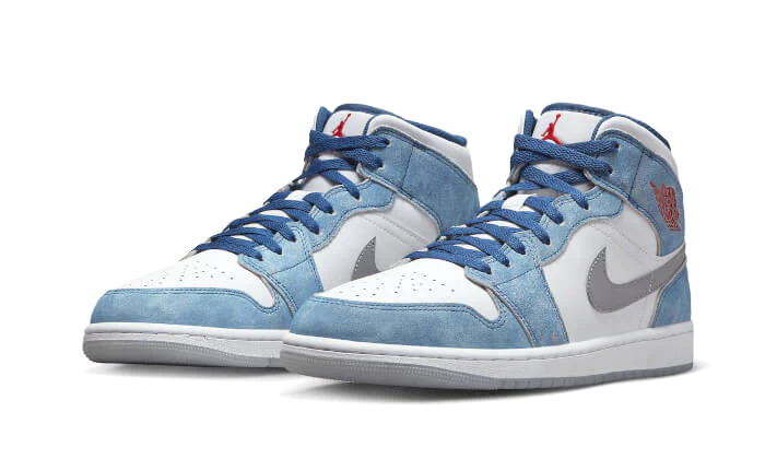 Air Jordan 1 Mid SE French Blue Light Steel