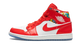Air Jordan 1 Mid Barcelona Sweater Red Patent