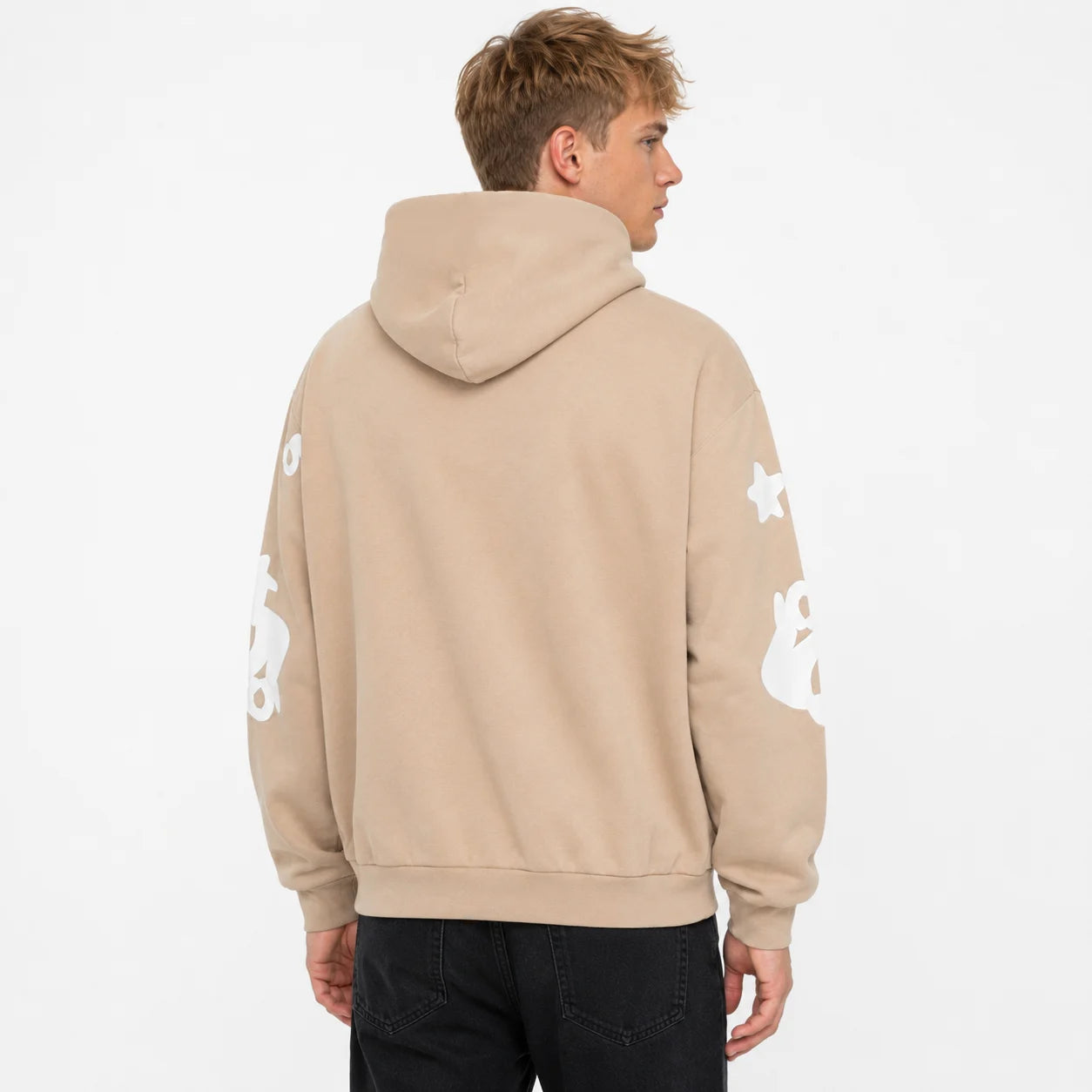 Sp5der Beluga Hoodie Sand