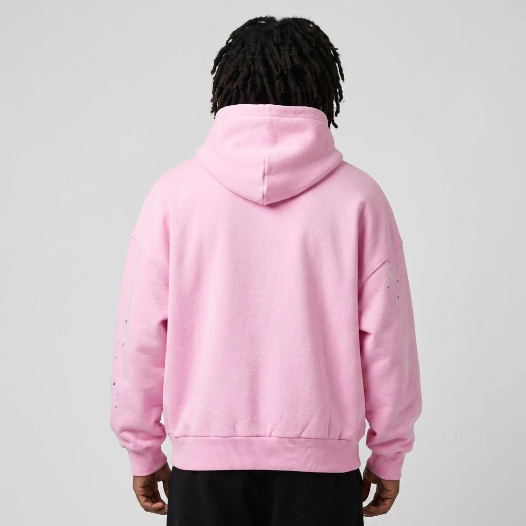 Sp5der OG Web Hoodie Pink