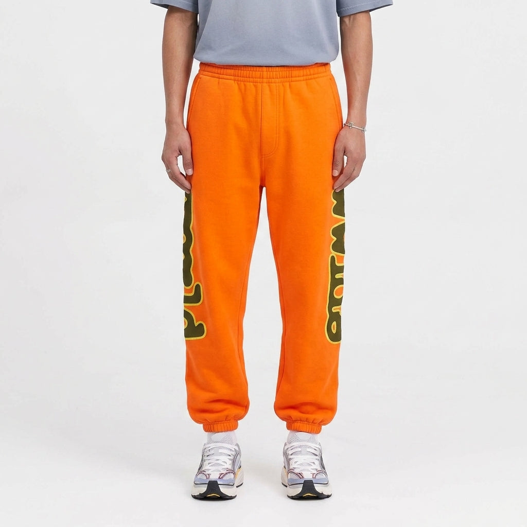 Sp5der World Beluga Sweatpants Orange