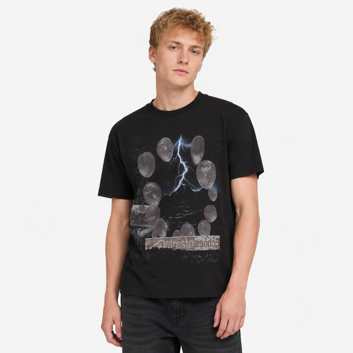 Travis Scott Utopia Echoes Circus Maximus T-Shirt Black